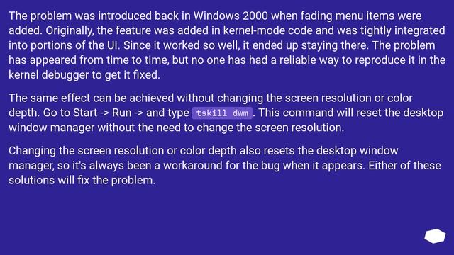 Menu select item stuck on screen after context or command menu has closed смотреть онлайн