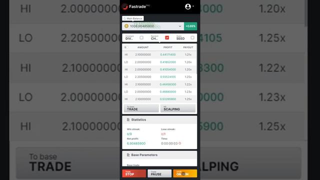 Fastrade.pro chance: 75.00 - 78.00% смотреть онлайн