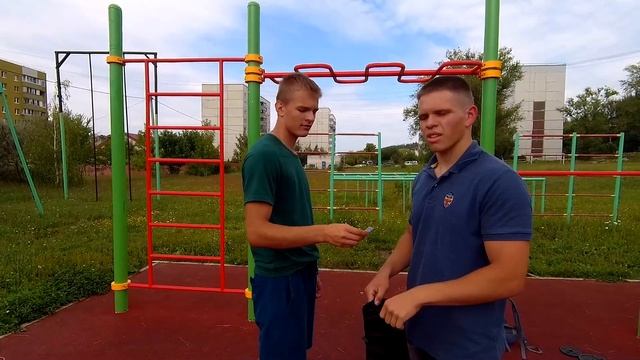 Играем в крутую воркаут игру: лесенка с бонусами и анти-бонусами смотреть онлайн