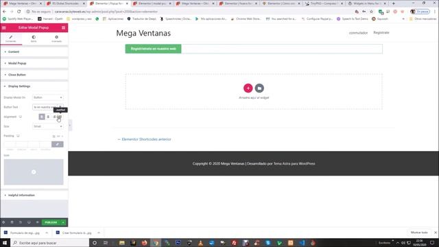 ✅Cómo crear un formulario de registro con un popup en Wordpress con Elementor y Ultimate addons смотреть онлайн