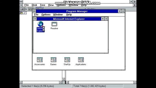 Установка Internet Explorer 2