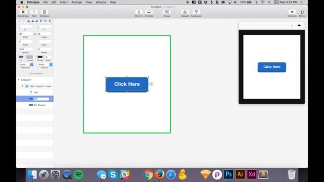 Principle for Beginners (Part 1) - Interface Overview & Button Animation смотреть онлайн