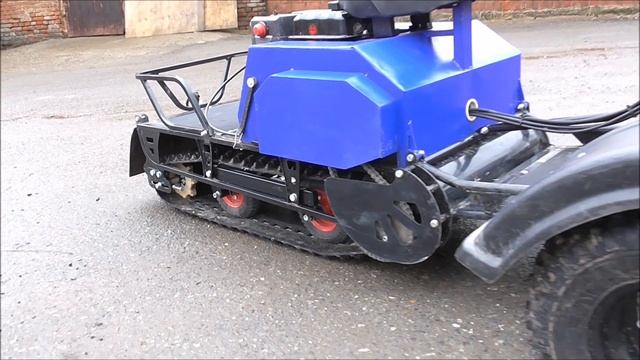 Буксировщик Сигма летом - модуль "пневматической" подвески для буксировщика Сигма смотреть онлайн