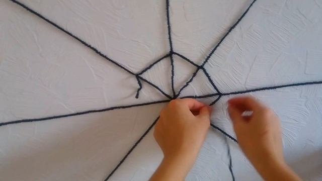 Halloween Паутина DIY Как сделать паутину на Хэллоуин Декор для дома на Хэллоуин смотреть онлайн
