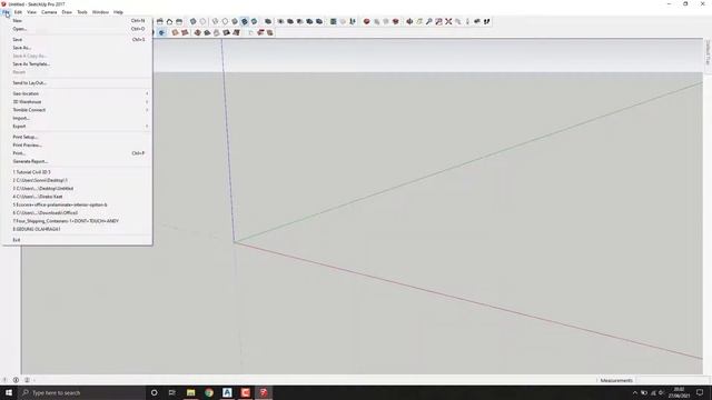 Autocad Civil 3D Export Solid Surface to Sketchup смотреть онлайн