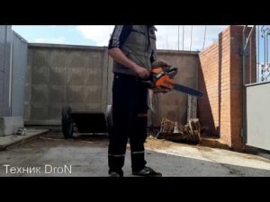 Бензопила после зимы заводится и глохнет.Замена топливного шланга Carver 38-16.