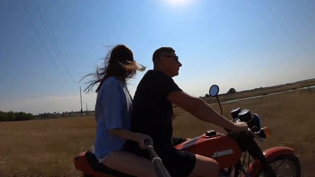 Ява 638. Новониколаевский район, Волгоградская область. 2022 мотоцикл из моего детства, смотреть онлайн