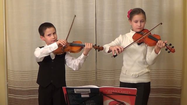 Дуэт САМОУЧЕК Алексеевы Король и Любимица СКРИПКИ Tragedy смотреть онлайн