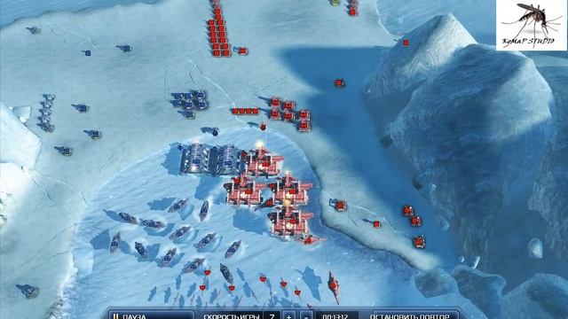 Supreme Commander 2 - Тактика "Энегрия+Исследования=Армия" смотреть онлайн