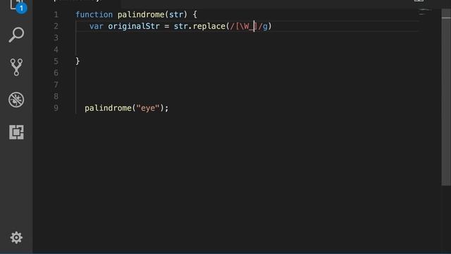 FreeCodeCamp: Check For Palindromes смотреть онлайн