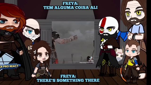 Norse Gods react to kratos part 2 || God of War Ragnarok || Gacha смотреть онлайн