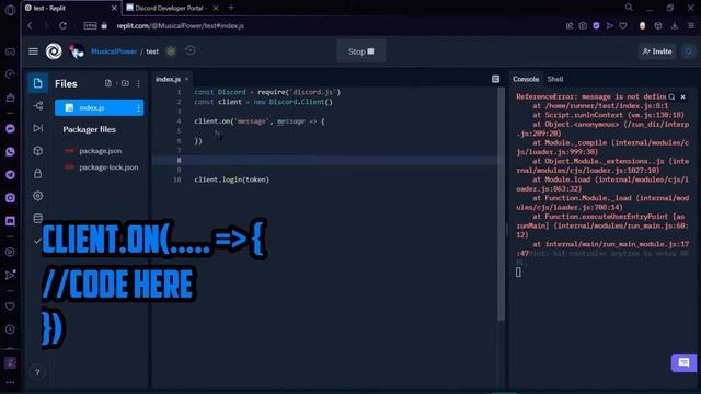 How to fix Discord.js basic Errors! | Part 1 | 2021 смотреть онлайн