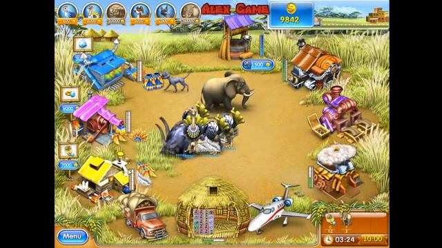 Farm Frenzy 3 Madagascar (level 47) Only GOLD Веселая ферма 3 Мадагаскар (Уровень 47) Золото