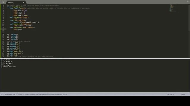 Teach Me Python: #7 Classes смотреть онлайн