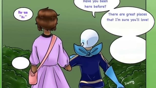Sans And Frisk The Movie Undertale Comic Dub Compilation 