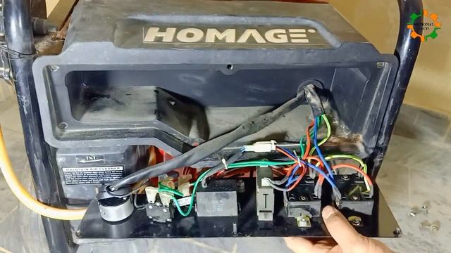 2.5 KVA Generator Panel  Compelet Wiring & Compelet Guide | National Tech