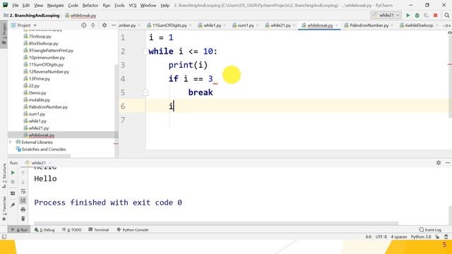 Lecture 8: while loop in Python смотреть онлайн