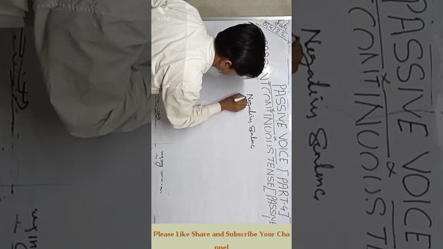 Passive voice Part-5(Present continuous tense का Passive voice बनाना)In R.L.Classes By-R.L.sir смотреть онлайн