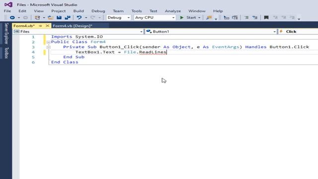Visual Basic .net Tutorial: get first and last line value in text file in textbox смотреть онлайн