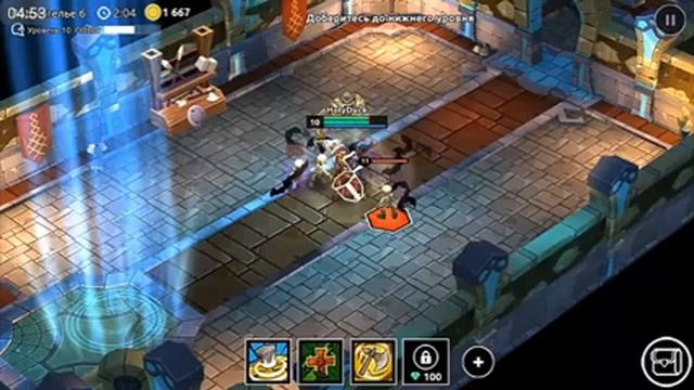 Обзор игр на Андроид #1 | Dungeon Legend | крутое MMORPG на телефон смотреть онлайн
