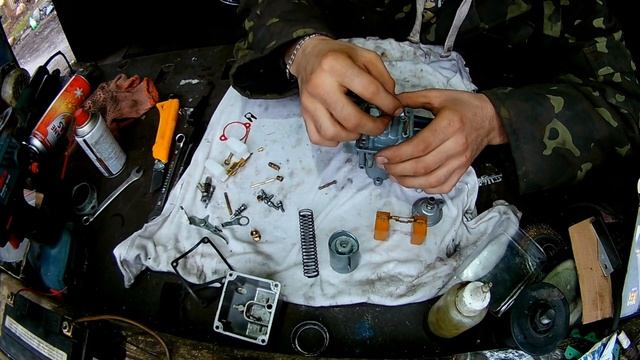 ремонт карбюратора ikow Ява 350 638 смотреть онлайн