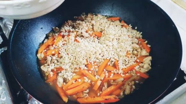 ДИЕТИЧЕСКИЙ ПЛОВ|РЕЦЕПТ ПЛОВА|ПП ПЛОВ БЕЗ МАСЛА|