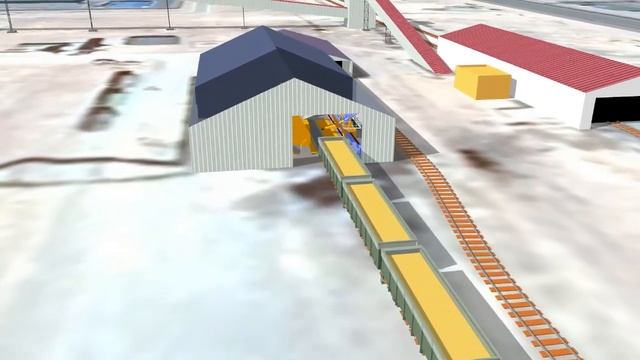 SKETCH IT : 3D animation, train, vessel, bulk handling смотреть онлайн