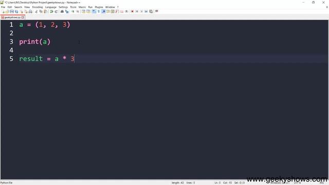 Repetition of Tuple in Python (Hindi) смотреть онлайн