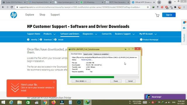 HP M1005 mfp Printer Installation /How to Download & Install HP LaserJet M1005 MFP Printer CD DVD✅ смотреть онлайн