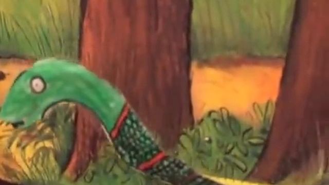 The Gruffalo puppet play by ESL students. Teach English Fun with the book. смотреть онлайн