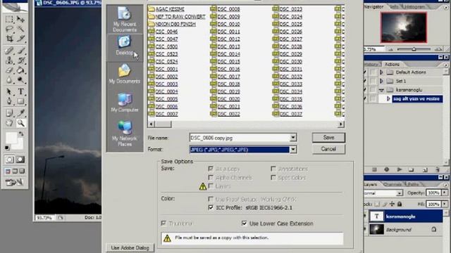 Photoshop Text and Resize Action смотреть онлайн