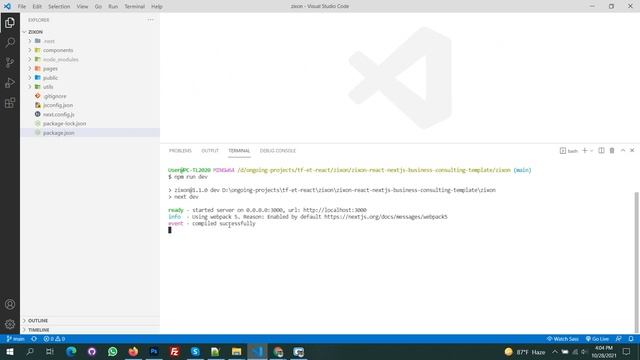 Installation Tutorial - Zixon React Next.js Business Consulting Template смотреть онлайн