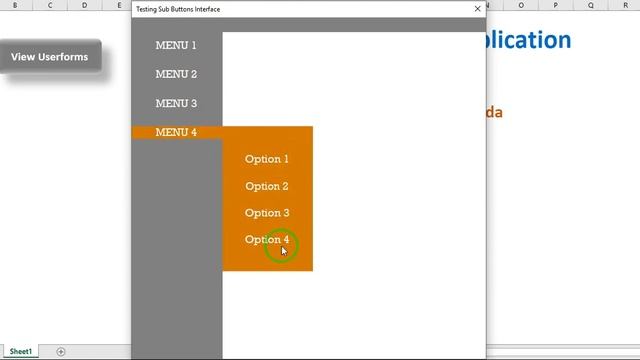 ***Awesome Menu Bar in Excel VBA UserForms*** смотреть онлайн