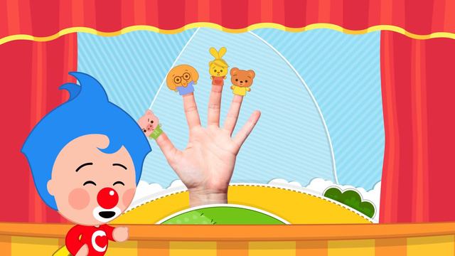 😀 😡  La Familia Dedo De Emociones 😱 😥 Plim Plim ♫ Canciones Infantiles