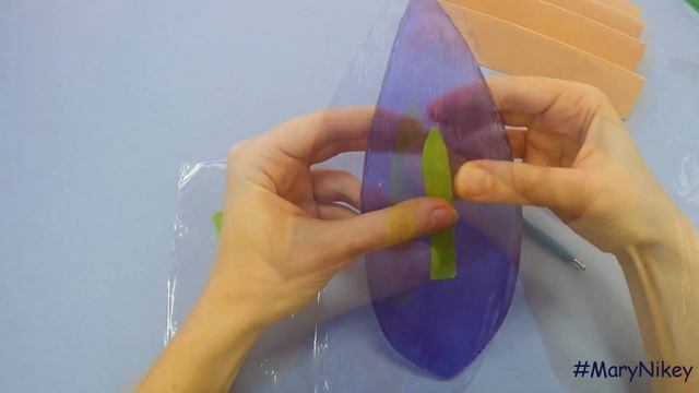 Подснежник из полимерной глины. Мастер-класс по холодному фарфору. смотреть онлайн