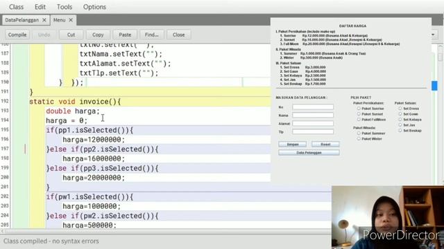 MEMBUAT APLIKASI SEDERHANA ( Aplikasi Sewa Busana) dengan Blue J dan Sqlite3 смотреть онлайн