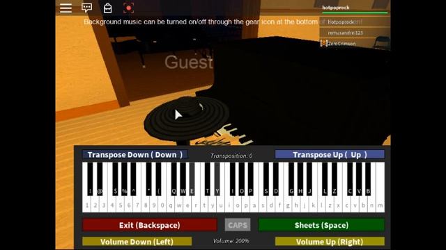 ||ROBLOX|| Virtual Piano, Chopin's Nocturne Op,9 No.2 in E-flat Major смотреть онлайн