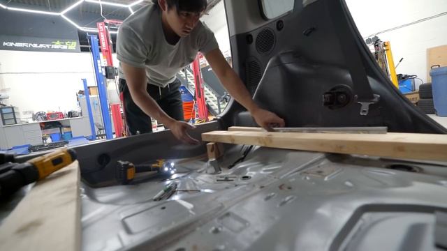 TURNING MY SCION INTO A STEALTH CAMPER смотреть онлайн