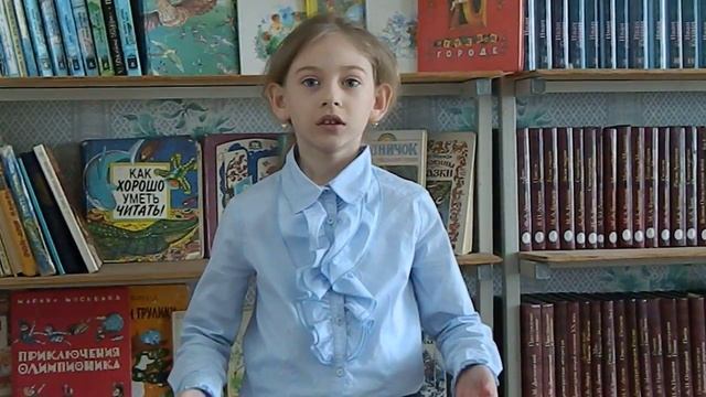 Полина Полонец читает "Зима не даром злится" Ф.Тютчев смотреть онлайн