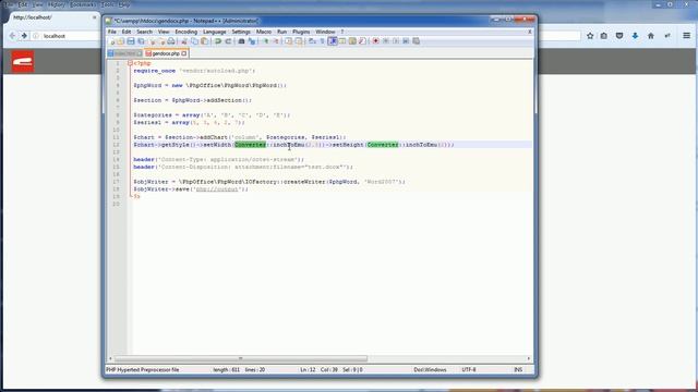PHPWord Tutorial - Charts смотреть онлайн