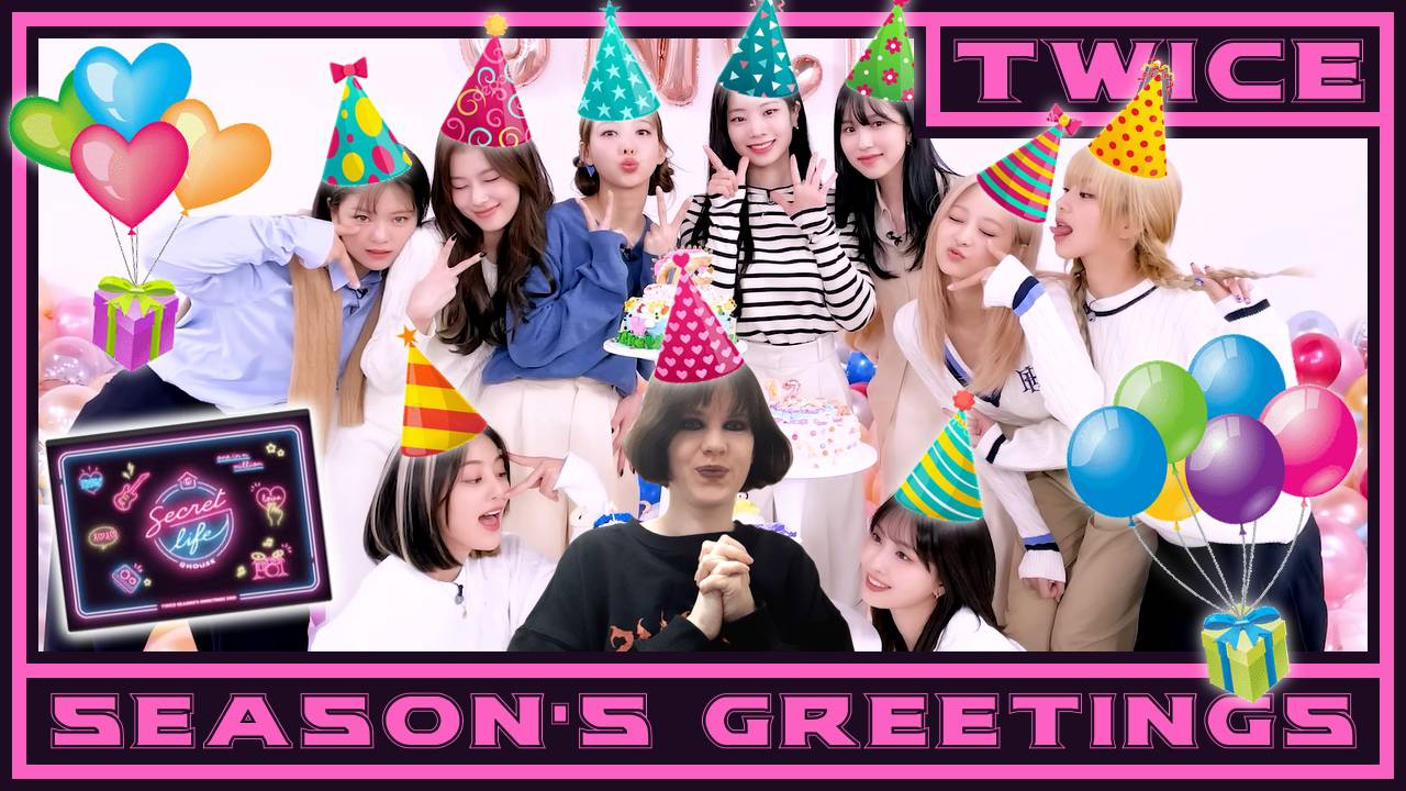 Распаковка TWICE SEASON'S GREETINGS 2023 с предзаказом от WITHMUU