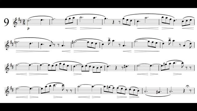 Concone 50 No.9 - Solo Baritone Saxophone смотреть онлайн