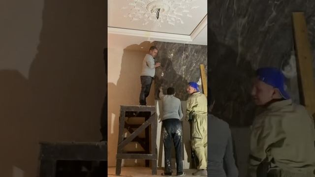 монтаж камина из двух слэбов смотреть онлайн