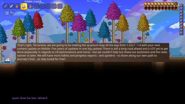 Terraria 1.4 MOBILE Update is Coming! (Journey's End News) смотреть онлайн