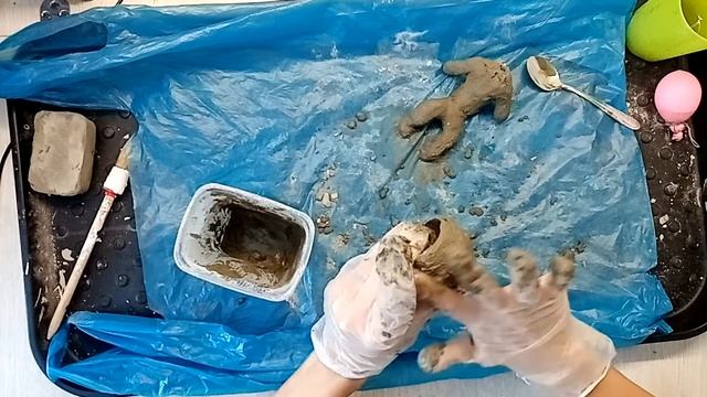 Как сделать Декоративную вазу для суккулентов или подсвечник из цемента своими руками