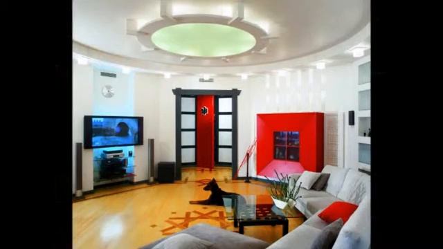 Гостинная в Японском стиле. Интерьер_комнаты. смотреть онлайн