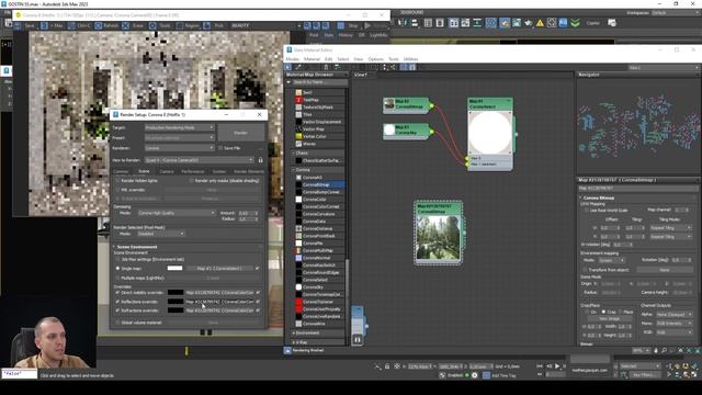 Избавляемся от ТЕМНЫХ ПЯТЕН. Замена фона за окном в Corona render смотреть онлайн