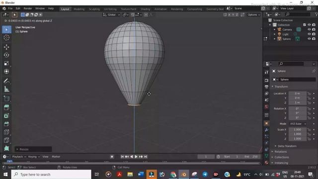 Balloon Modeling Using Blender 2.90 || Blender Tutorial || Quick Tips,#balloonmodeling смотреть онлайн