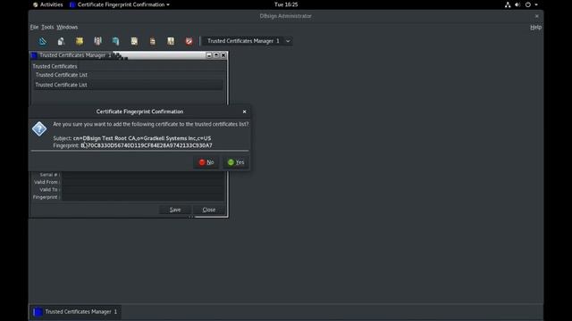 DBsign Installation for Linux смотреть онлайн