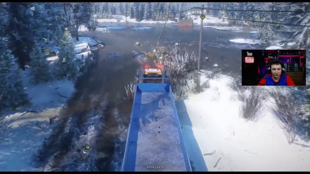 SnowRunner: Аляска (США). Контракт корпорации "Джи-Ар Энтерпрайз" - На крыше мира! смотреть онлайн